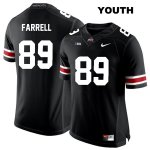 Youth NCAA Ohio State Buckeyes Luke Farrell #89 College Stitched Authentic Nike White Number Black Football Jersey PA20N68JD